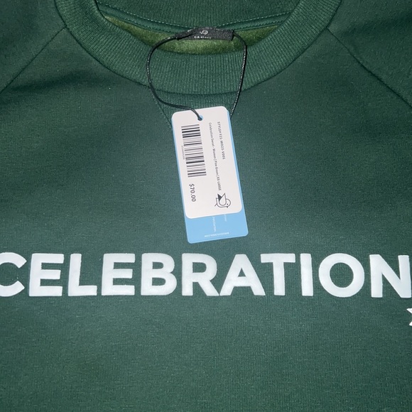 Pine Green CELEBRATION Sweatshirt XXL - Picture 2 of 8